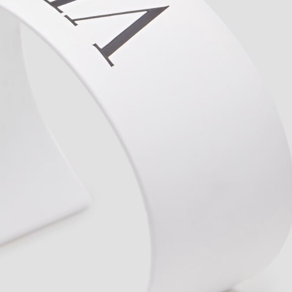 VALENTINO GARAVANI Logo-print enamel cuff - Picture 6 of 9